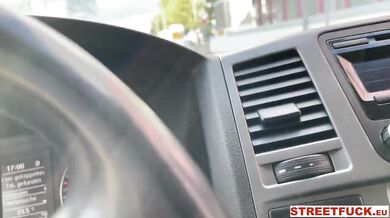 Kenia Gonzalez Taxi Driver Car Sex