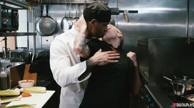 Cubbi Thompson Kitchen Chef Fucks Worker