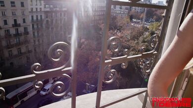 Lily Phillips Balcony Sex with BBC